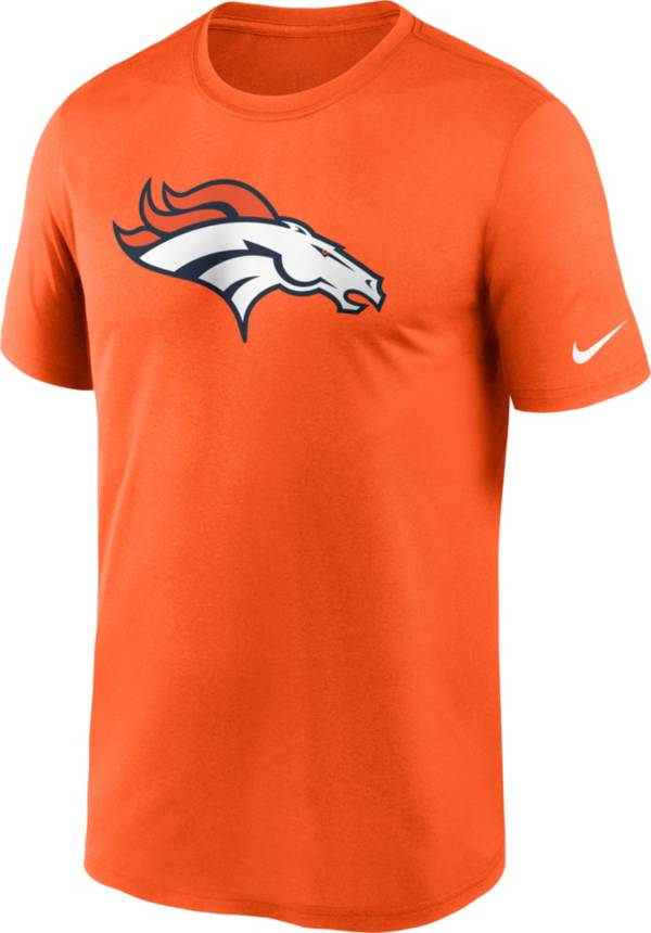 Nike Men's Denver Broncos Legend Logo Orange T-Shirt