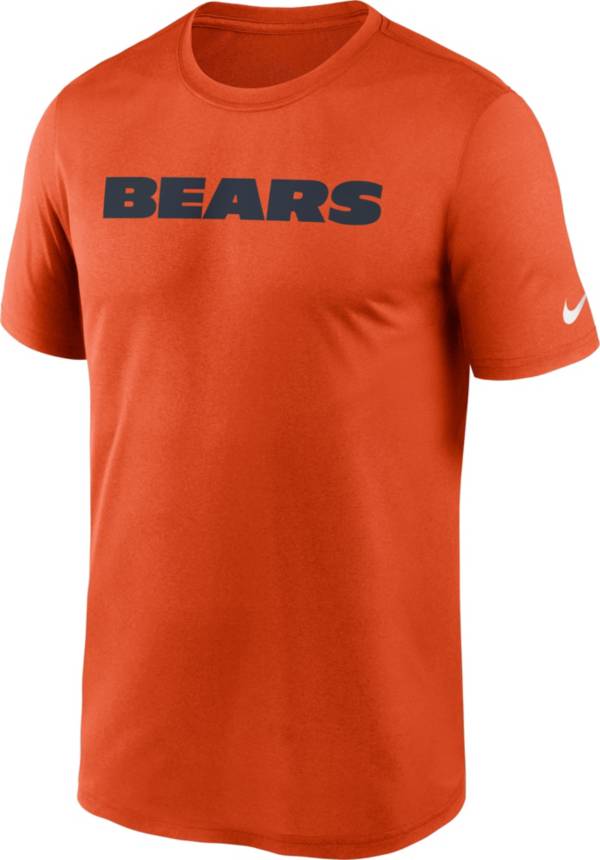 Nike Men's Chicago Bears Sideline Dri-Fit Cotton T-Shirt