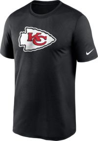 Nike Men's Kansas City Chiefs Legend Logo Black T-Shirt