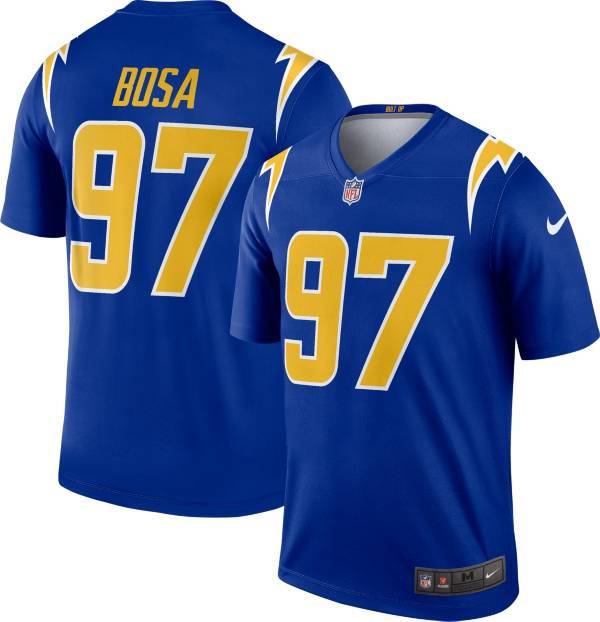 Nike Men's Los Angeles Chargers Joey Bosa #97 Blue Legend Jersey