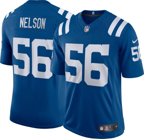 Nike Men's Indianapolis Colts Quenton Nelson #56 Blue Limited Jersey