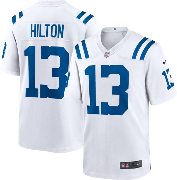 Nike Men's Indianapolis Colts T.Y. Hilton #13 White Game Jersey product image