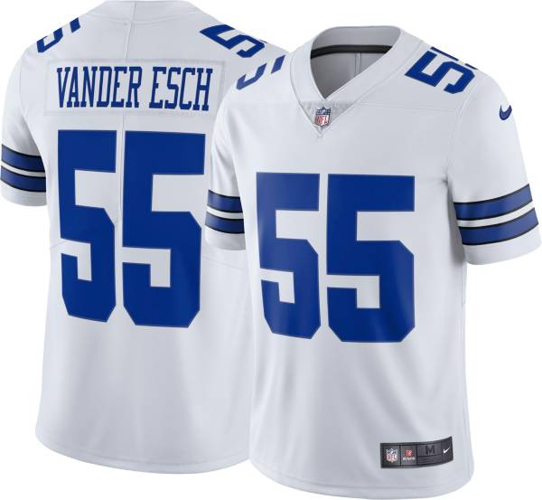 Nike Men's Dallas Cowboys Leighton Vander Esch #55 White Limited Jersey