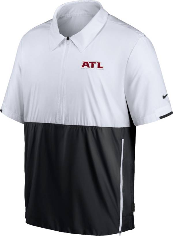 Nike Men's Atlanta Falcons Coaches Sideline Half-Zip Jacket