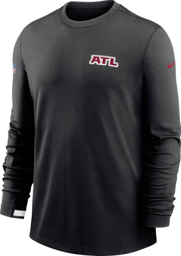 Nike Men's Atlanta Falcons Dri-FIT Silver Long Sleeve T-Shirt