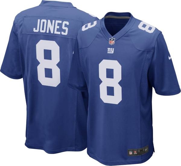 Nike Men's New York Giants Daniel Jones #8 Royal Game Jersey | Dick's ...