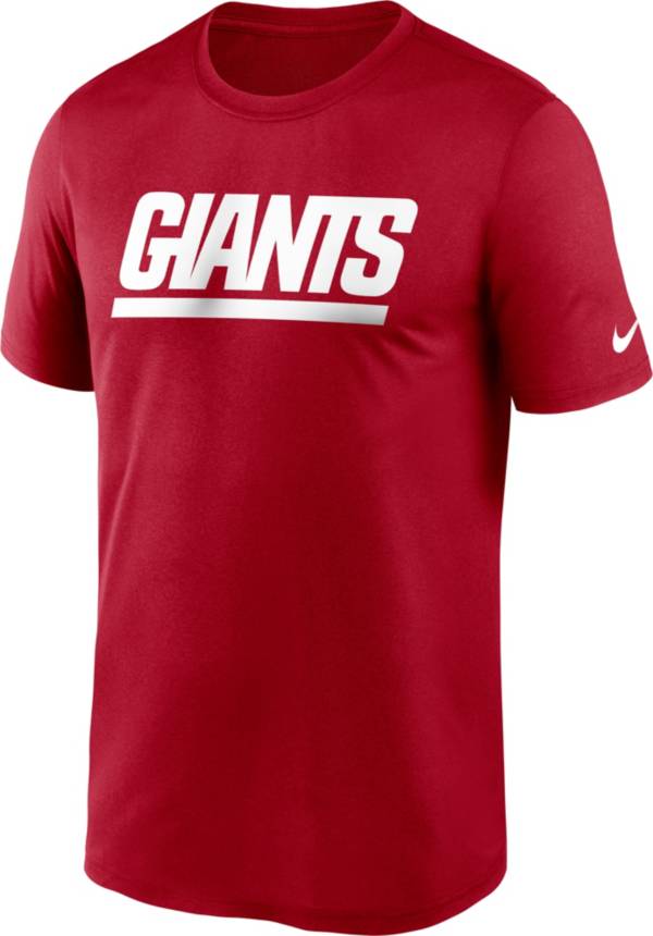 Nike Men's New York Giants Sideline Dri-Fit Cotton T-Shirt