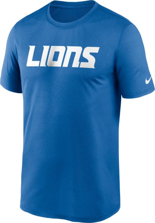 Nike Men's Detroit Lions Sideline Dri-Fit Cotton T-Shirt