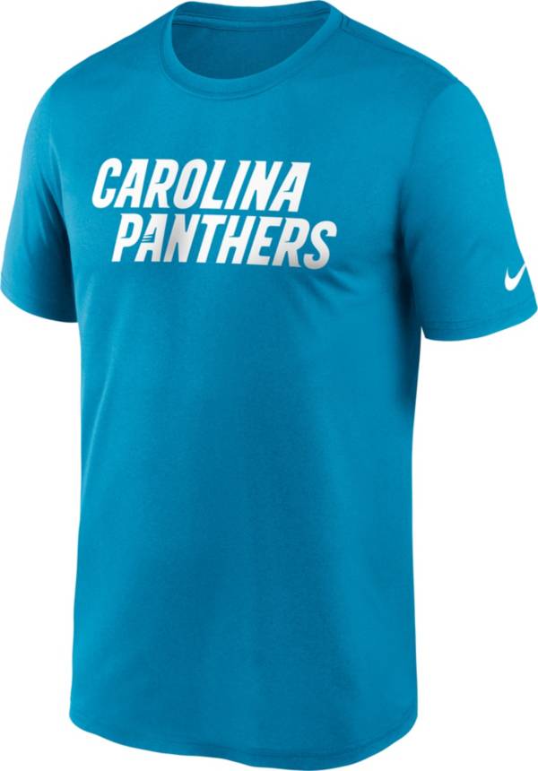 Nike Men's Carolina Panthers Sideline Dri-Fit Cotton T-Shirt