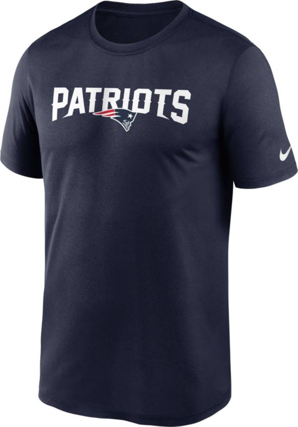 Nike Men's New England Patriots Sideline Dri-Fit Cotton T-Shirt