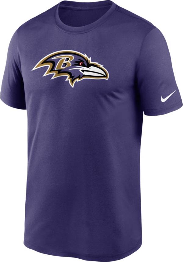 Nike Men's Baltimore Ravens Legend Logo Purple T-Shirt product image