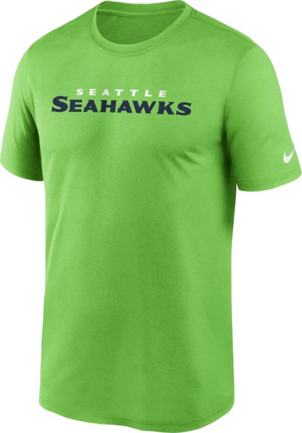 Nike Men's Seattle Seahawks Sideline Dri-Fit Cotton T-Shirt