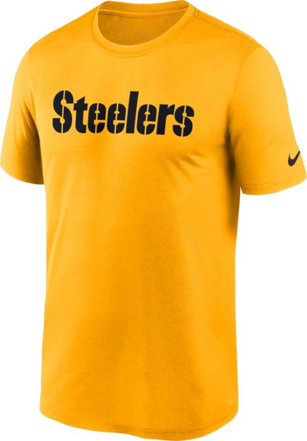 Nike Men's Pittsburgh Steelers Sideline Dri-Fit Cotton T-Shirt