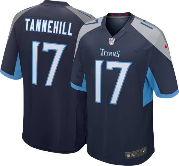 Nike Men's Tennessee Titans Ryan Tannehill #17 Navy Game Jersey product image