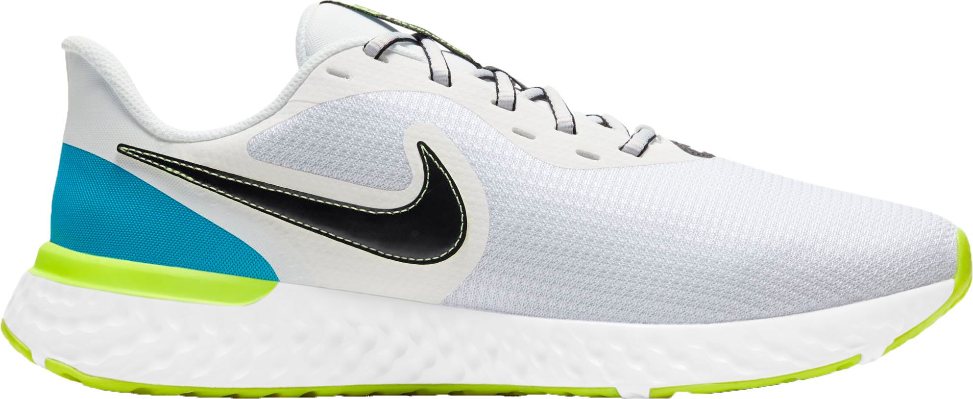 nike revolution 5 panelled running shoes