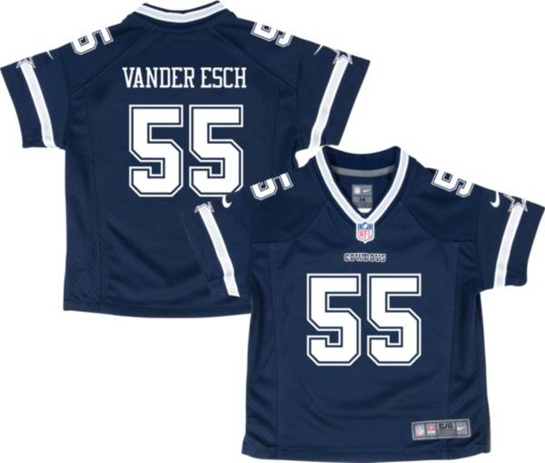 Nike Toddler Dallas Cowboys Leighton Vander Esch #55 Navy Game Jersey