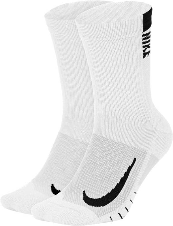 Nike Multiplier Crew Socks - 2 Pack | Dick's Sporting Goods