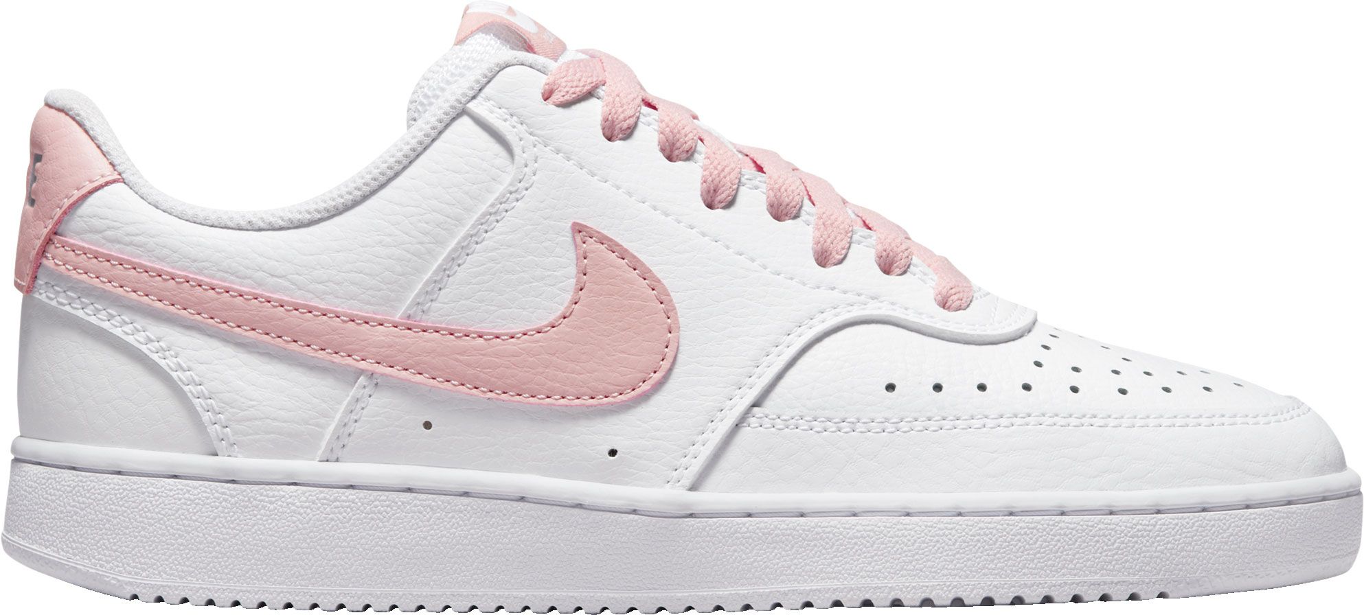 nike court vision pink and white