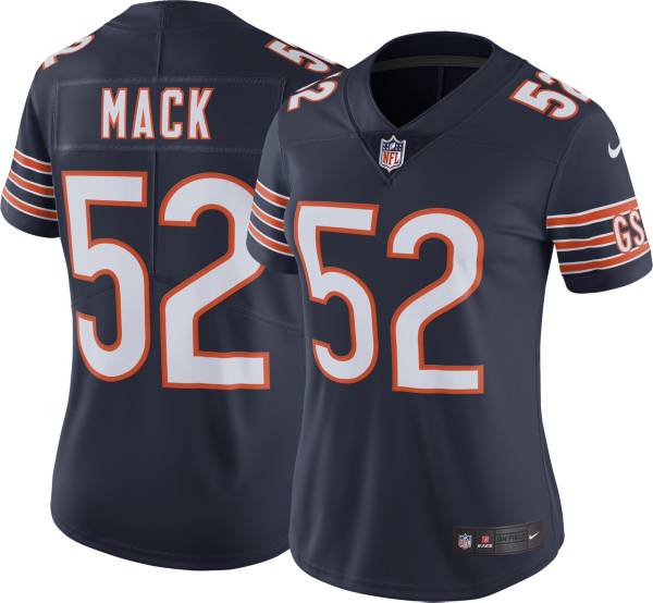 Nike Women's Chicago Bears Khalil Mack #52 Navy Limited Jersey