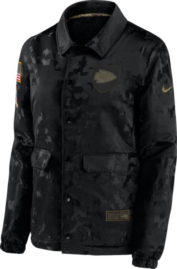 Nike Women's Salute to Service Kansas City Chiefs Black Jacket