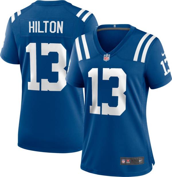 Nike Women's Indianapolis Colts T.Y. Hilton #13 Blue Game Jersey
