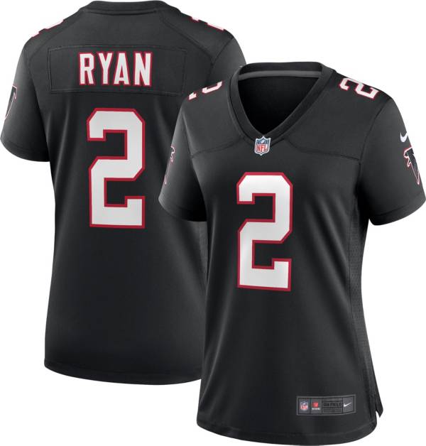 Nike Women's Atlanta Falcons Matt Ryan #2 Black Game Jersey
