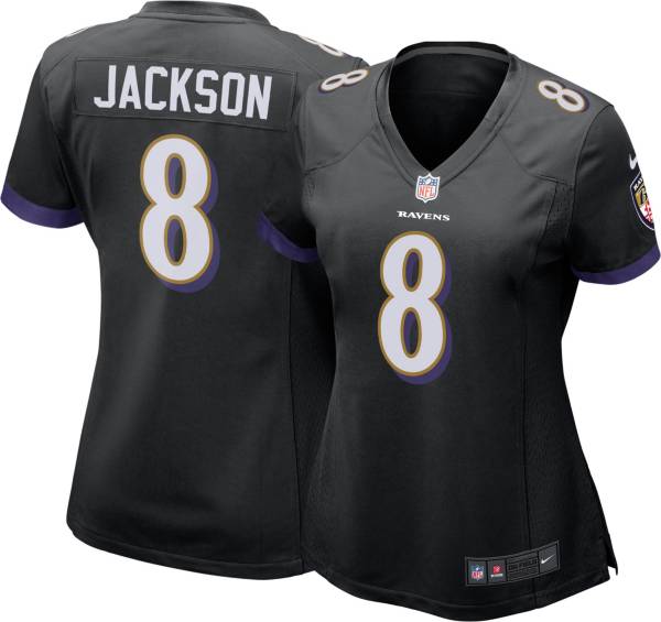 Nike Women's Alternate Game Jersey Baltimore Ravens Lamar Jackson #8