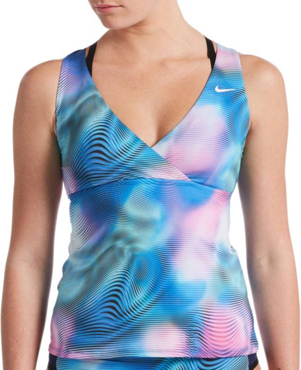 Nike Women's Layered Crossback Tankini Top product image