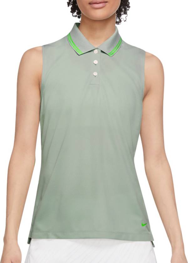 Nike Women's Dri-FIT Victory Sleeveless Golf Polo
