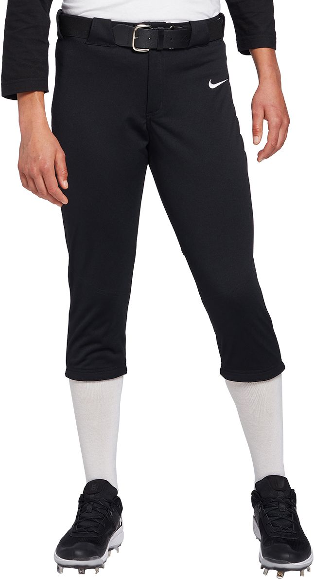 white nike softball pants