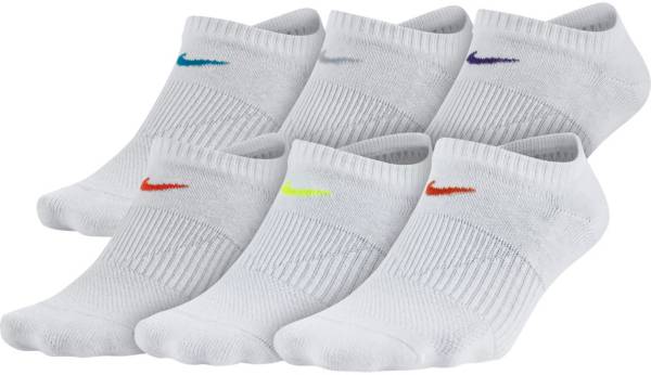 Nike Women's Everyday Lightweight No Show Training Socks 6 Pack