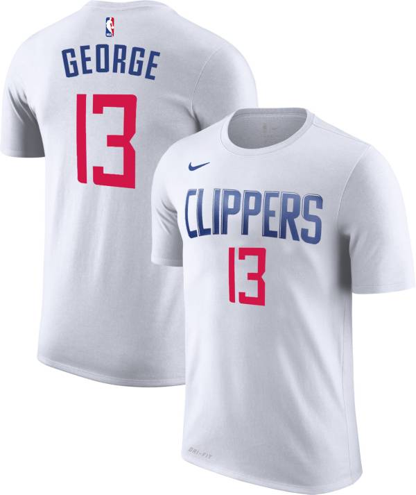 Nike Youth Los Angeles Clippers Paul George #13 Dri-FIT White T-Shirt