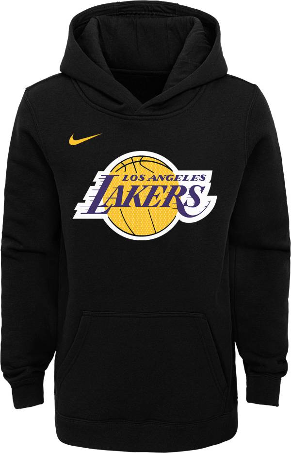 Nike Youth Los Angeles Lakers Black Statement Hoodie