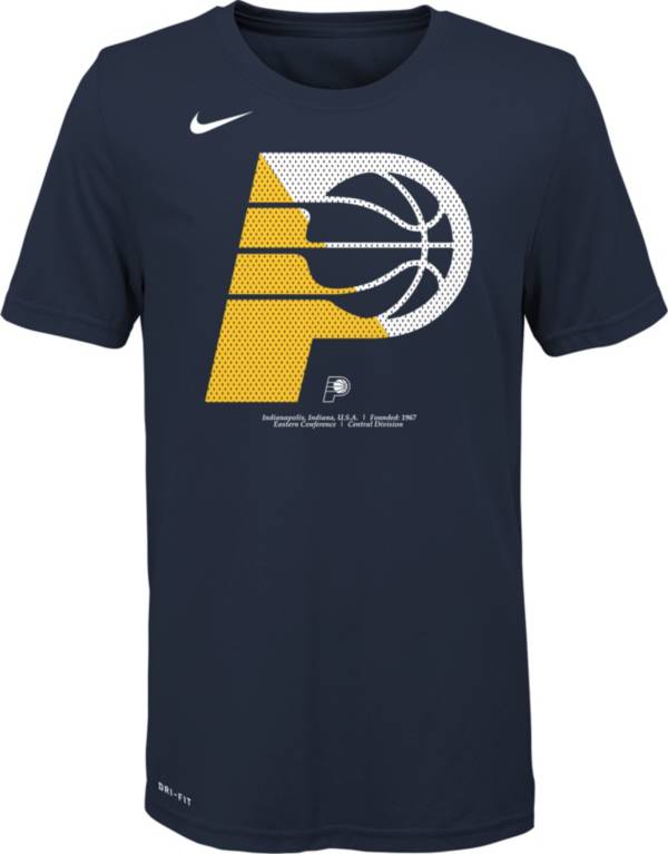 Nike Youth Indiana Pacers Dri-FIT Split Logo T-Shirt