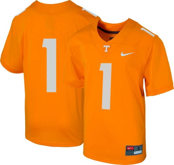 Nike Youth Tennessee Volunteers #1 Tennessee Orange Replica Football Jersey