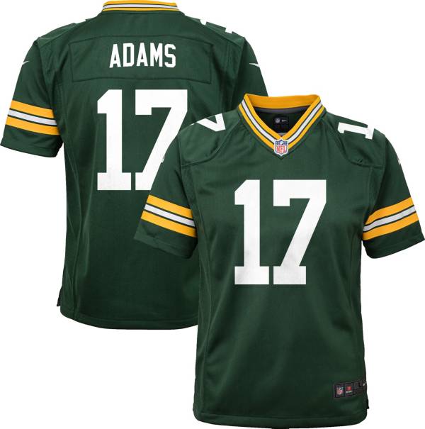 Nike Youth Green Bay Packers Davante Adams #17 Green Game Jersey