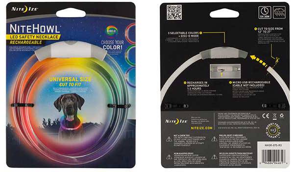 Nite Ize Rechargeable Disco Collar