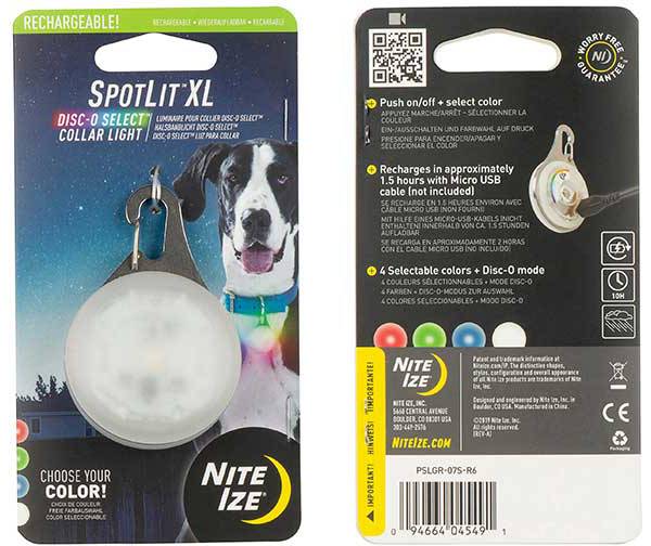 Nite Ize SpotLit Rechargeable Collar Light