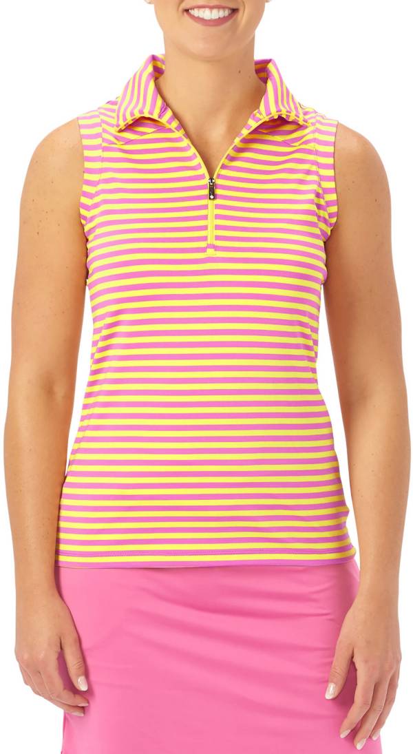 Nancy Lopez Women's Flight Sleeveless Golf Polo