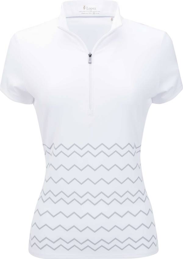 Nancy Lopez Women's Warrior Golf Polo – Extended Sizes