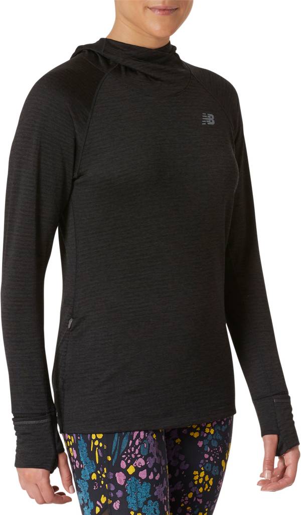 New Balance Women's Impact Run Grid Hoodie