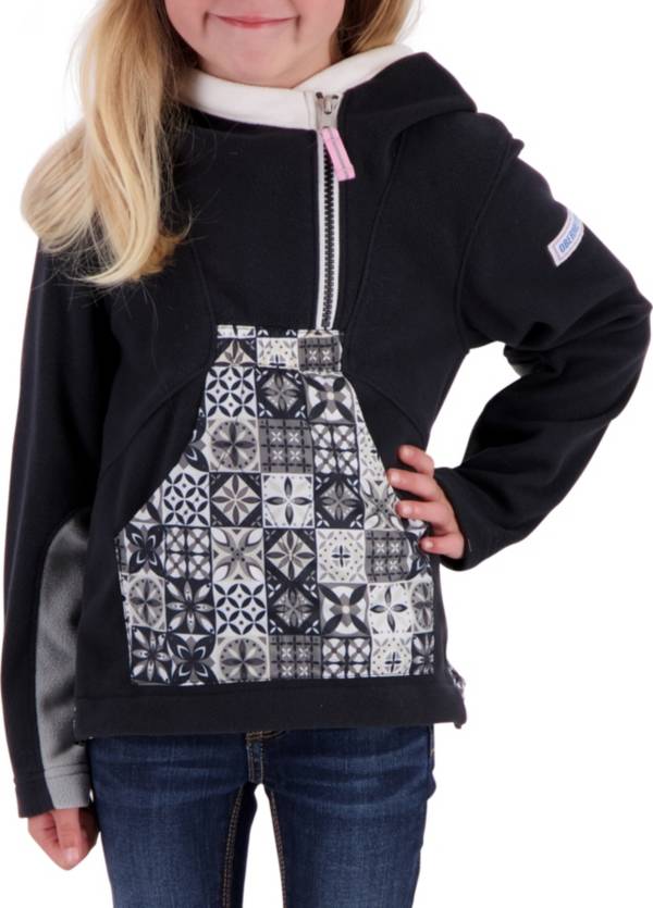 Obermeyer Girls' Aiya Half Zip Fleece Pullover Hoodie product image