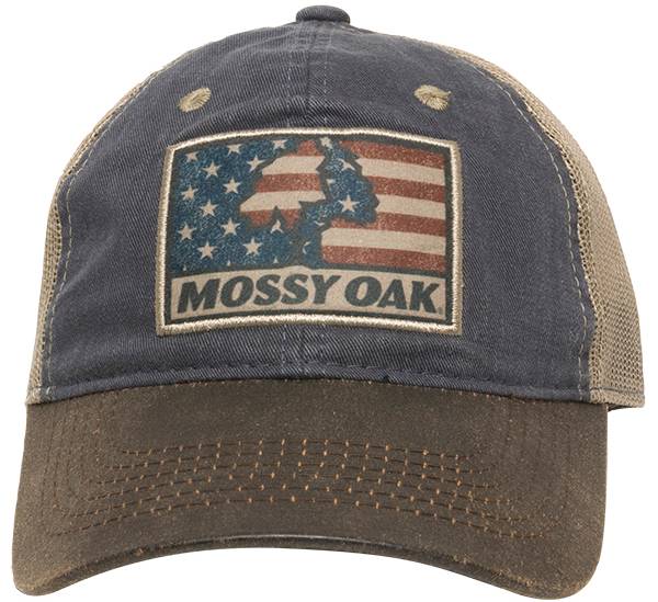 Outdoor Cap Men's Mossy Oak Logo Americana Hat