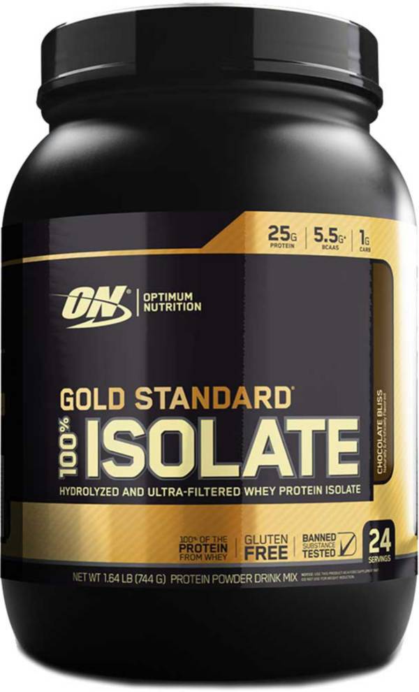 Optimum Nutrition Gold Standard 100% Isolate Protein Powder Chocolate Bliss 24 Servings product image