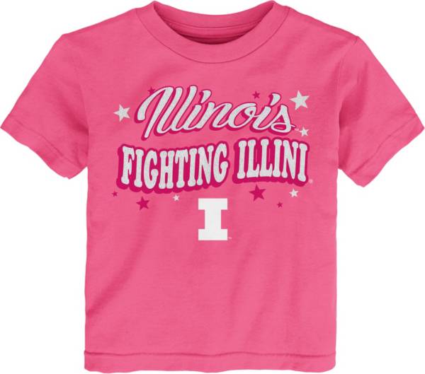 Gen2 Toddler Girls' Illinois Fighting Illini Pink My Team T-Shirt product image