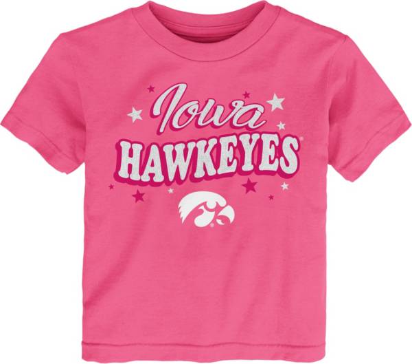 Gen2 Toddler Girls' Iowa Hawkeyes Pink My Team T-Shirt