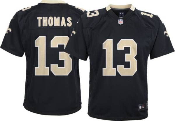 Nike Youth New Orleans Saints Michael Thomas #13 Black Game Jersey