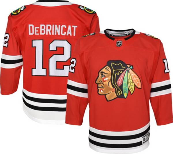 NHL Youth Chicago Blackhawks Alex DeBrincat #12 Premier Home Jersey