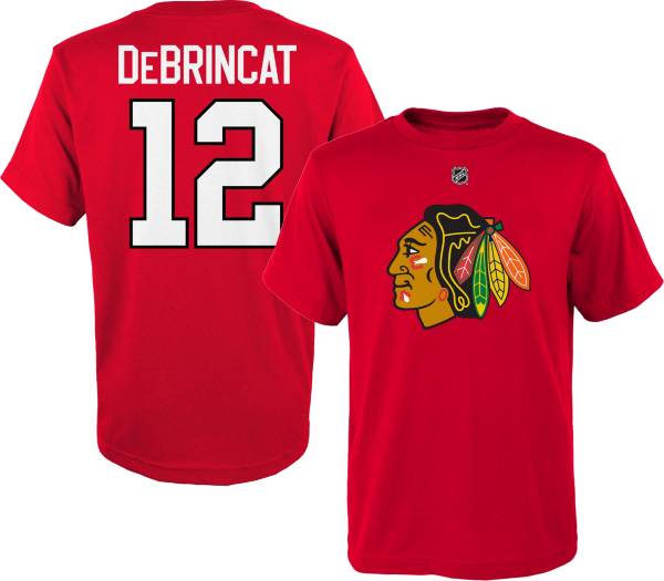 NHL Youth Chicago Blackhawks Alex DeBrincat #12 Player T-Shirt