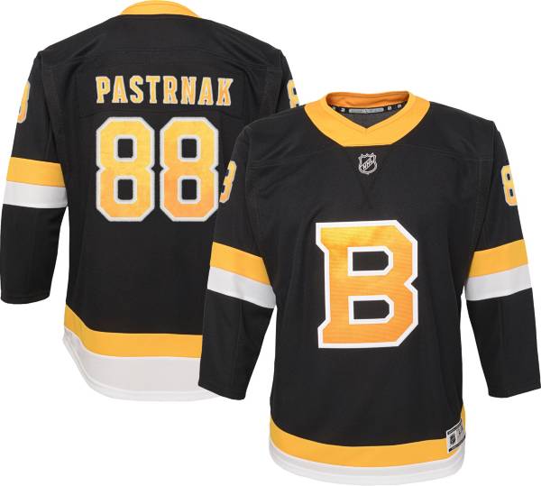 NHL Youth Boston Bruins David Pastrnak #88 Premier Alternate Jersey